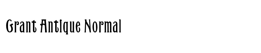 Grant Antique Normal