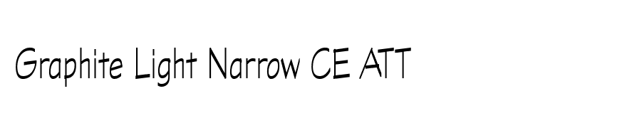 Graphite Light Narrow CE ATT