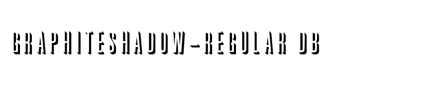 GraphiteShadow-Regular DB