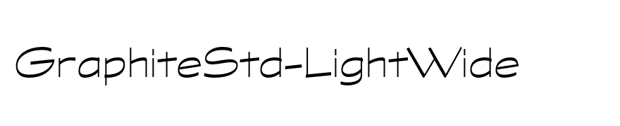 GraphiteStd-LightWide
