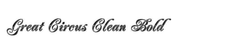 Great Circus Clean Bold