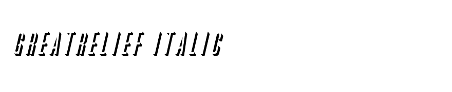 GreatRelief Italic