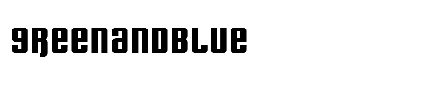GreenAndBlue