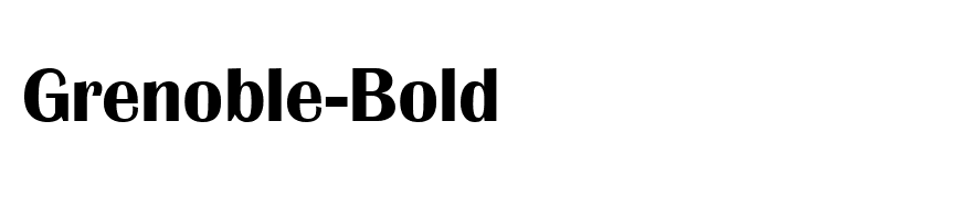 Grenoble-Bold