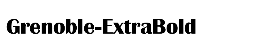 Grenoble-ExtraBold