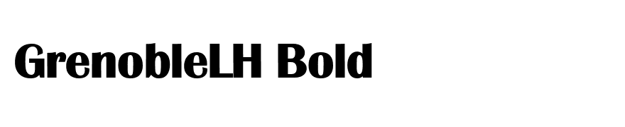 GrenobleLH Bold