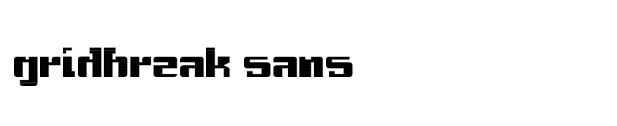 Gridbreak Sans