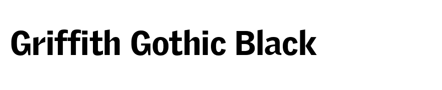 Griffith Gothic Black