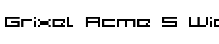 Grixel Acme 5 Wide