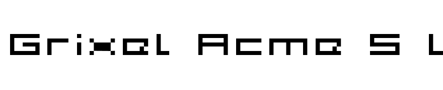 Grixel Acme 5 Wide Xtnd