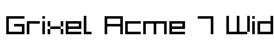 Grixel Acme 7 Wide