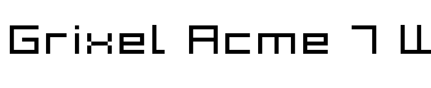 Grixel Acme 7 Wide Xtnd