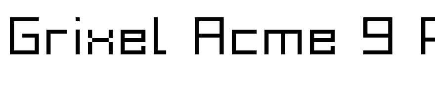 Grixel Acme 9 Regular Xtnd