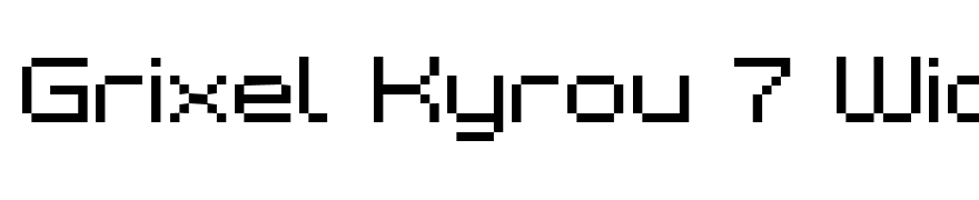Grixel Kyrou 7 Wide