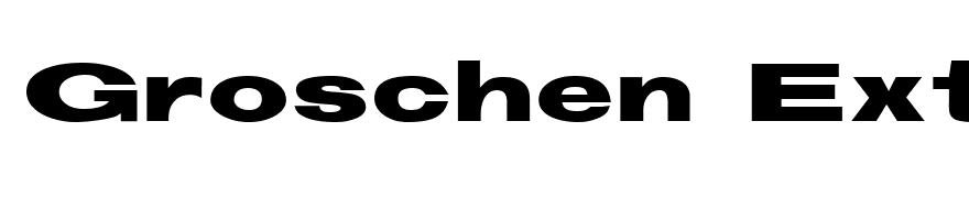 Groschen Extra Extended Regular