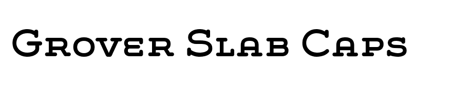 Grover Slab Caps