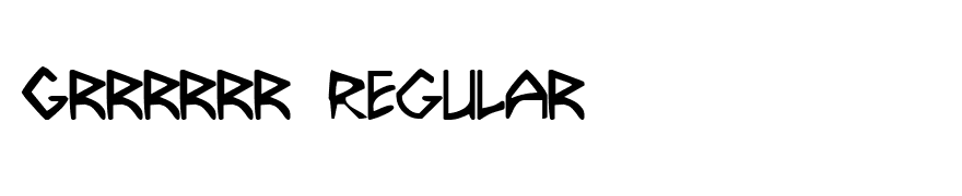 Grrrrrr Regular