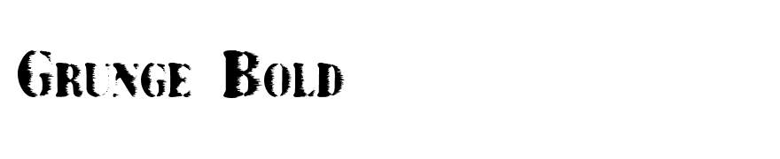 Grunge Bold
