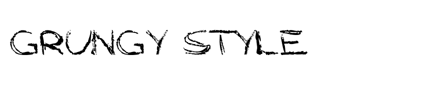 Grungy Style