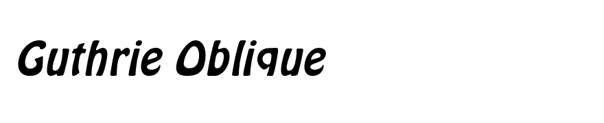 Guthrie Oblique