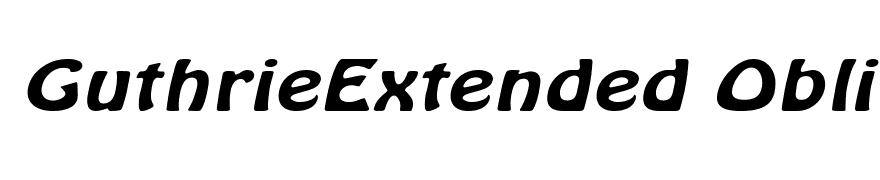 GuthrieExtended Oblique