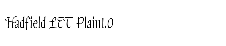 Hadfield LET Plain1.0