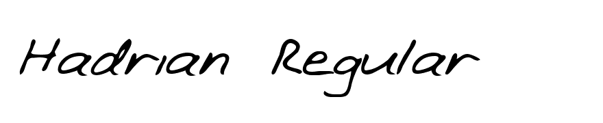 Hadrian Regular