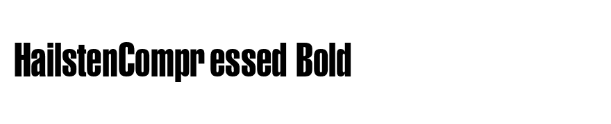 HailstenCompressed Bold