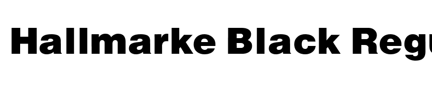 Hallmarke Black Regular