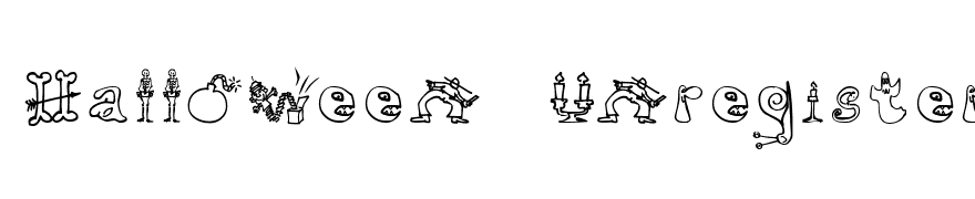 Halloween Unregistered