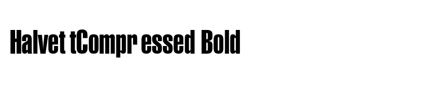 HalvettCompressed Bold