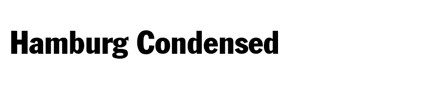 Hamburg Condensed
