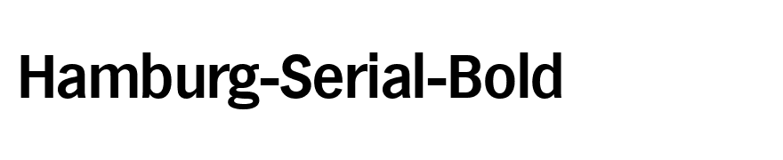 Hamburg-Serial-Bold