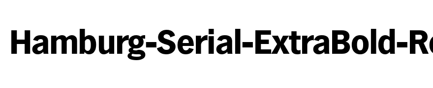 Hamburg-Serial-ExtraBold-Regular