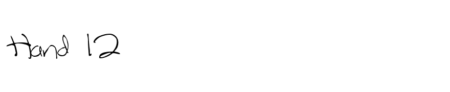 Hand 12