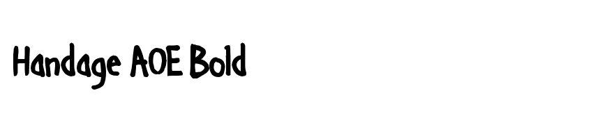 Handage AOE Bold