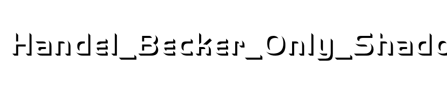 Handel_Becker_Only_Shadow_Med