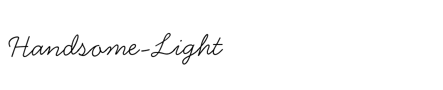 Handsome-Light