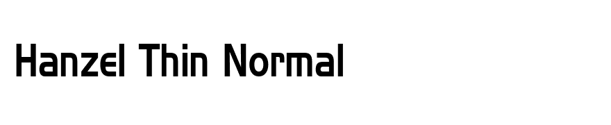 Hanzel Thin Normal