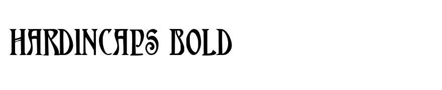 HardinCaps Bold