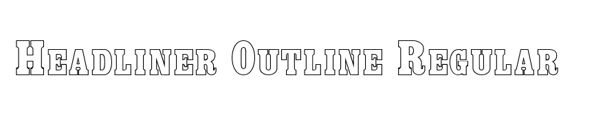Headliner Outline Regular