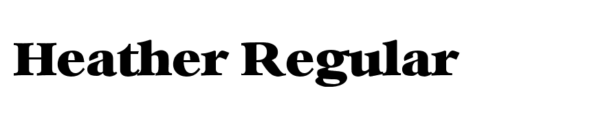 Heather Regular