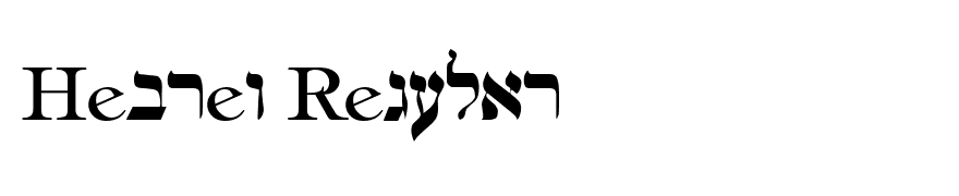 Hebrew Regular