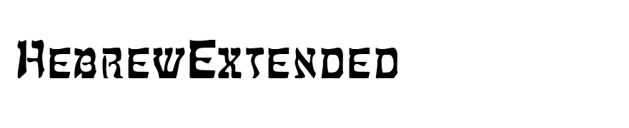 HebrewExtended