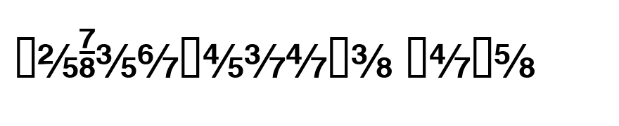 HeFractions Bold