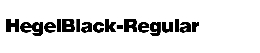 HegelBlack-Regular
