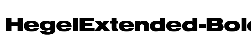 HegelExtended-Bold