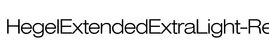 HegelExtendedExtraLight-Regular