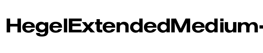 HegelExtendedMedium-Regular