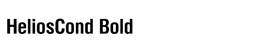 HeliosCond Bold